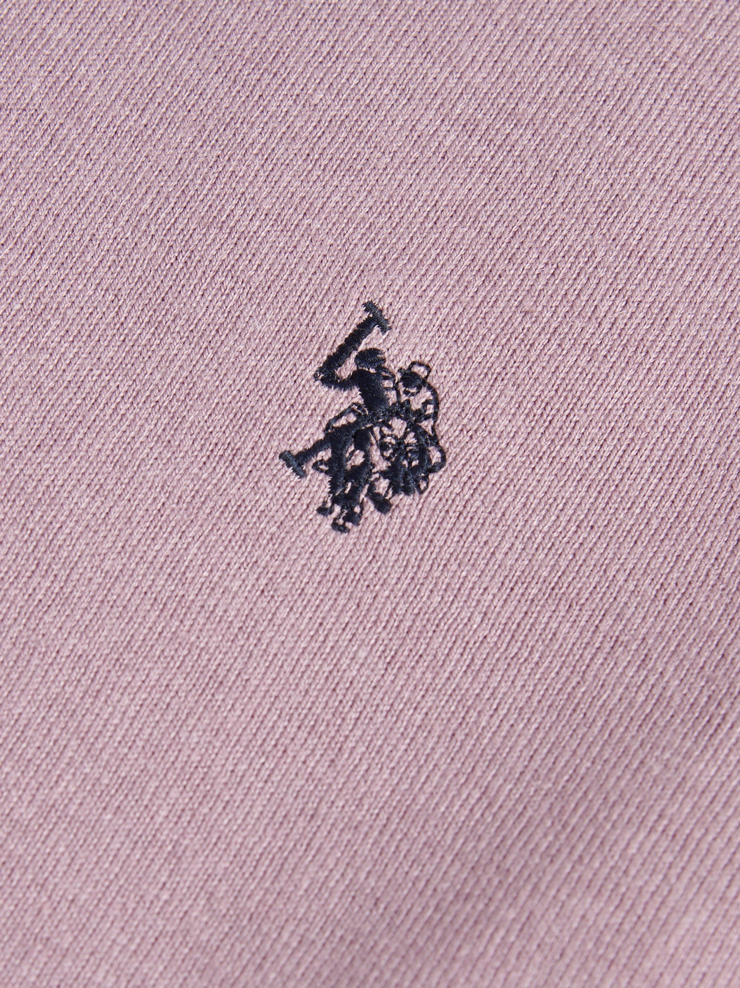 Mens Cotton Crewneck in Elderberry