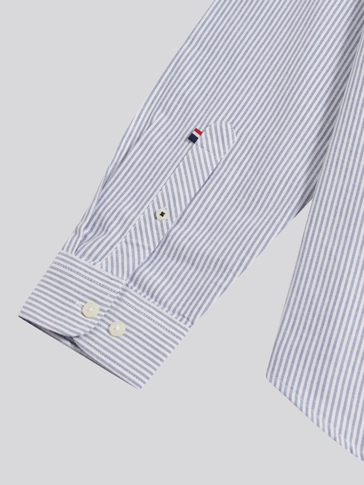 Mens Oxford Stripe Shirt in Blue Yonder