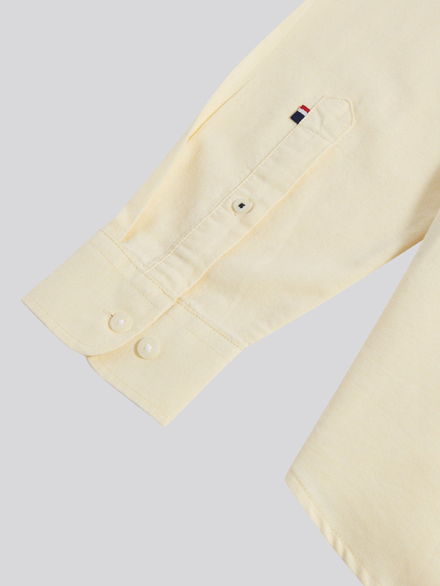 Mens Peached Oxford Shirt in French Vanilla