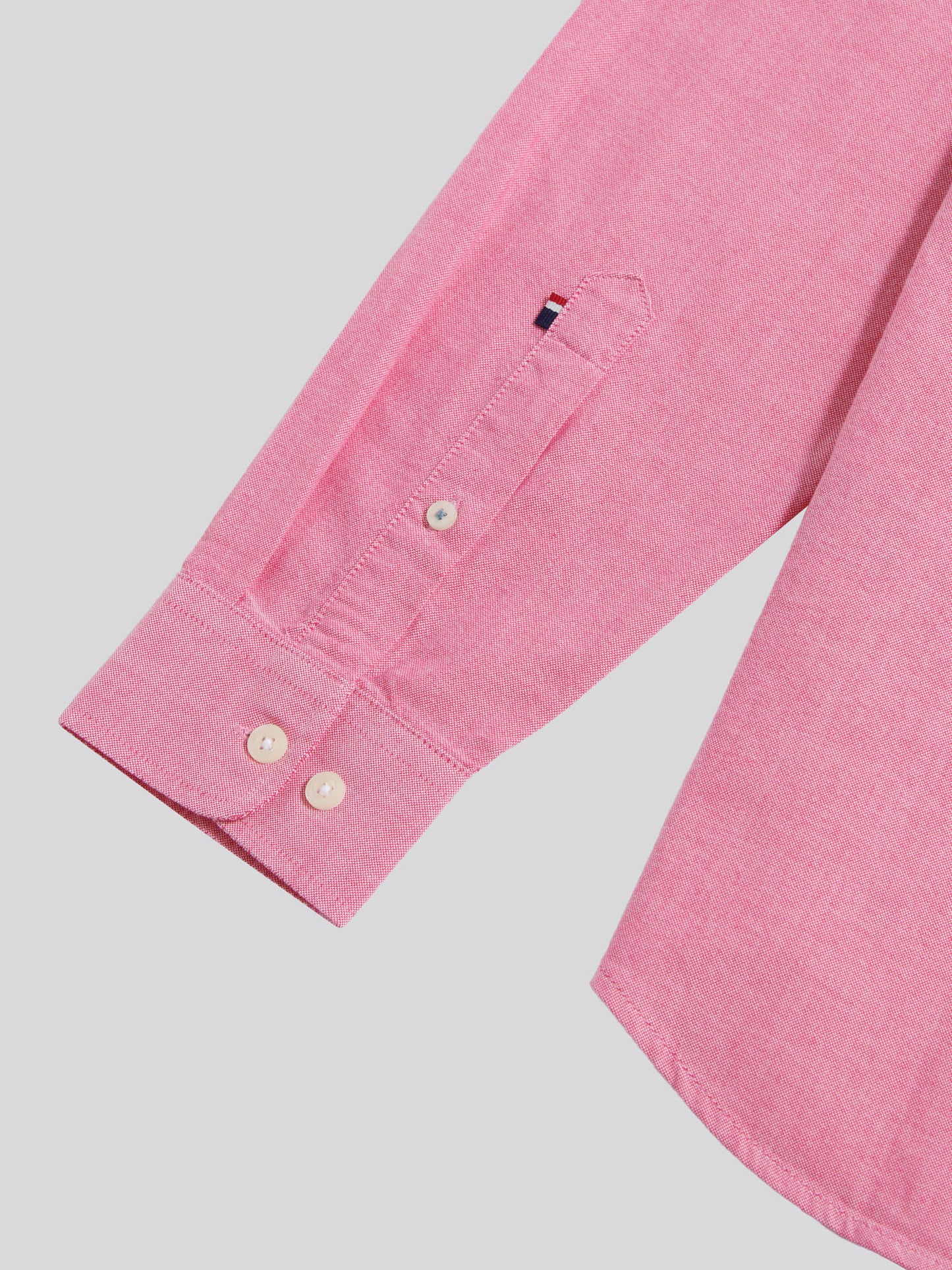 Mens Peached Oxford Shirt in Chateau Rose