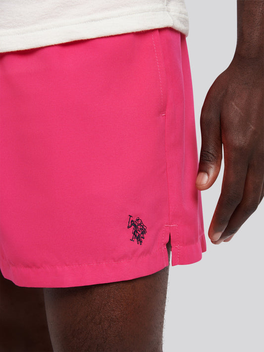 Mens Core Swim Short in Raspberry Sorbet
