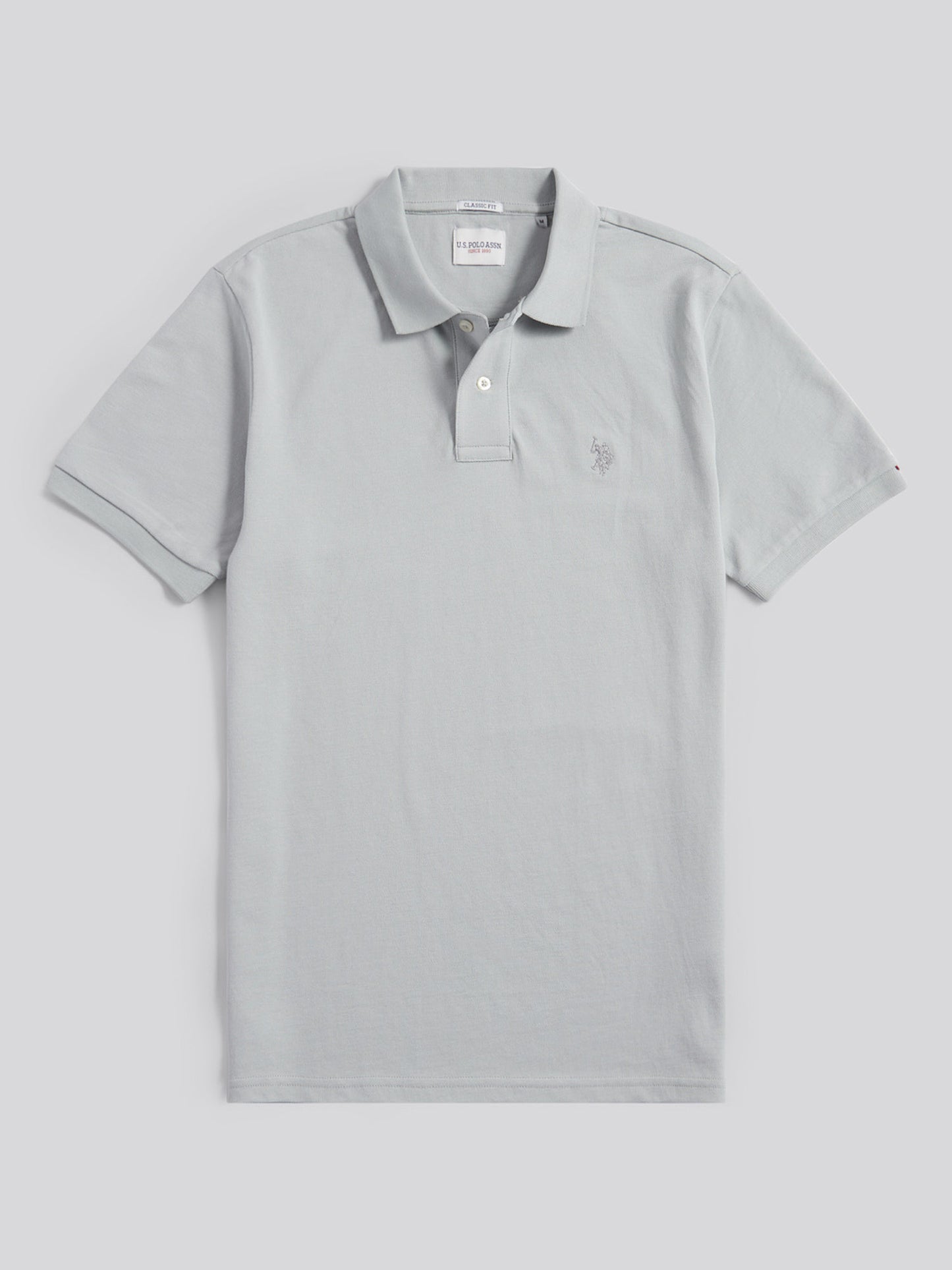 Mens Double Horsemen Polo Shirt in High Rise