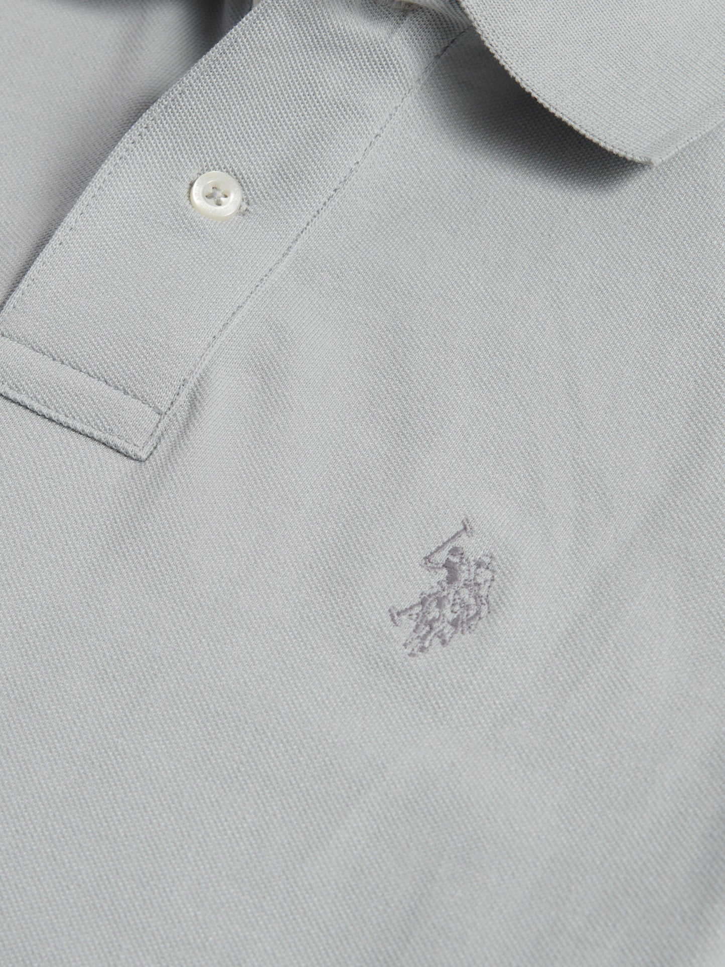 Mens Double Horsemen Polo Shirt in High Rise