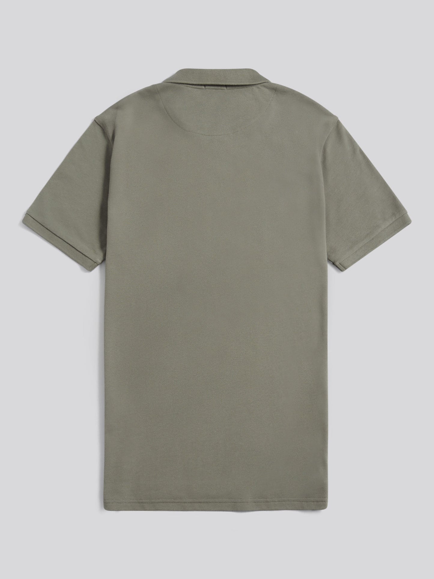 Mens Double Horsemen Polo Shirt in Mulled Basil