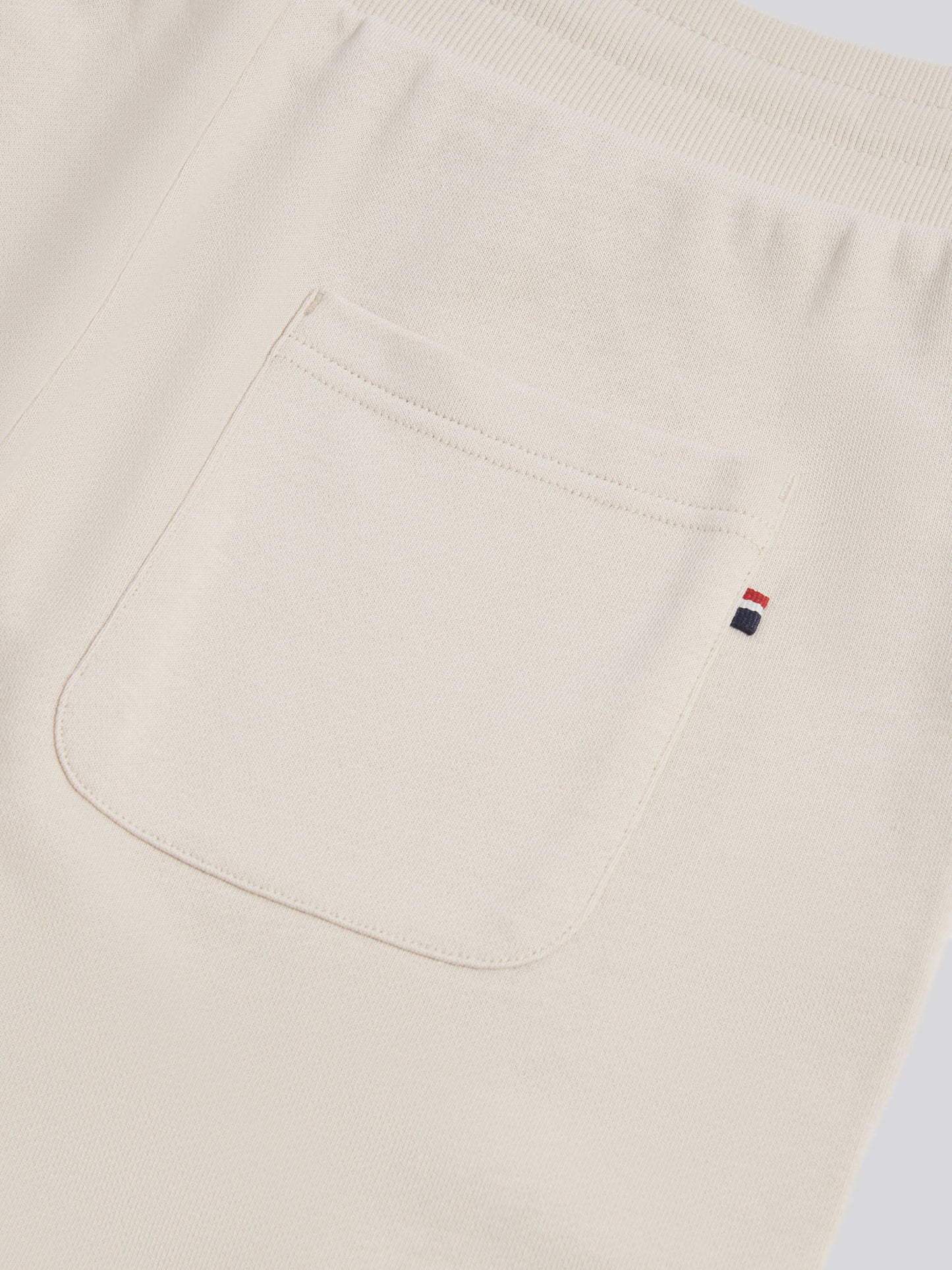 Mens Double Horsemen Sweat Shorts in Beige