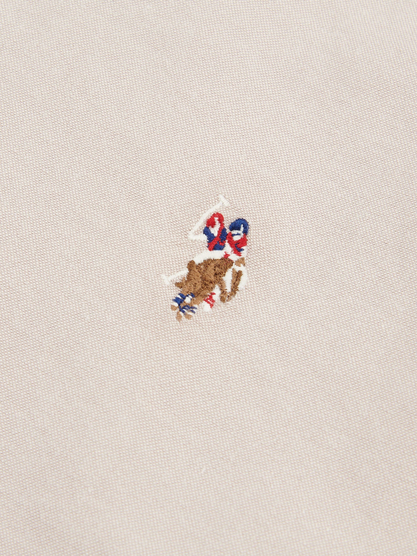 Mens Short Sleeve Oxford Shirt in Atmosphere