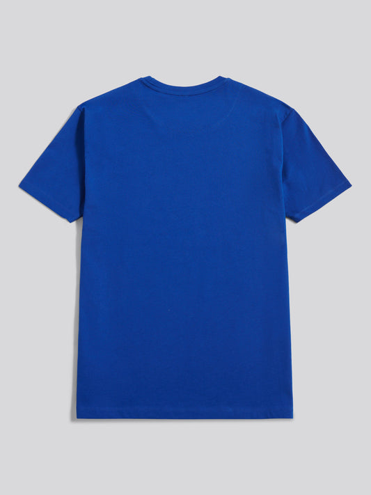 Mens Double Horsemen Graphic T-Shirt in Sodalite Blue