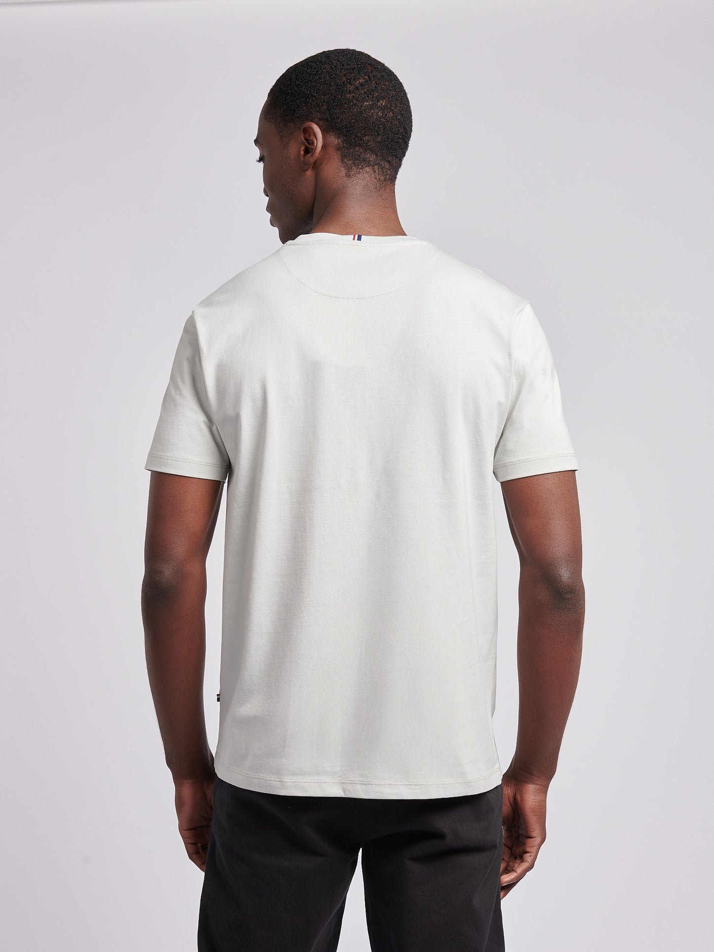 Mens USPA Print Graphic T-Shirt in Northern Droplet