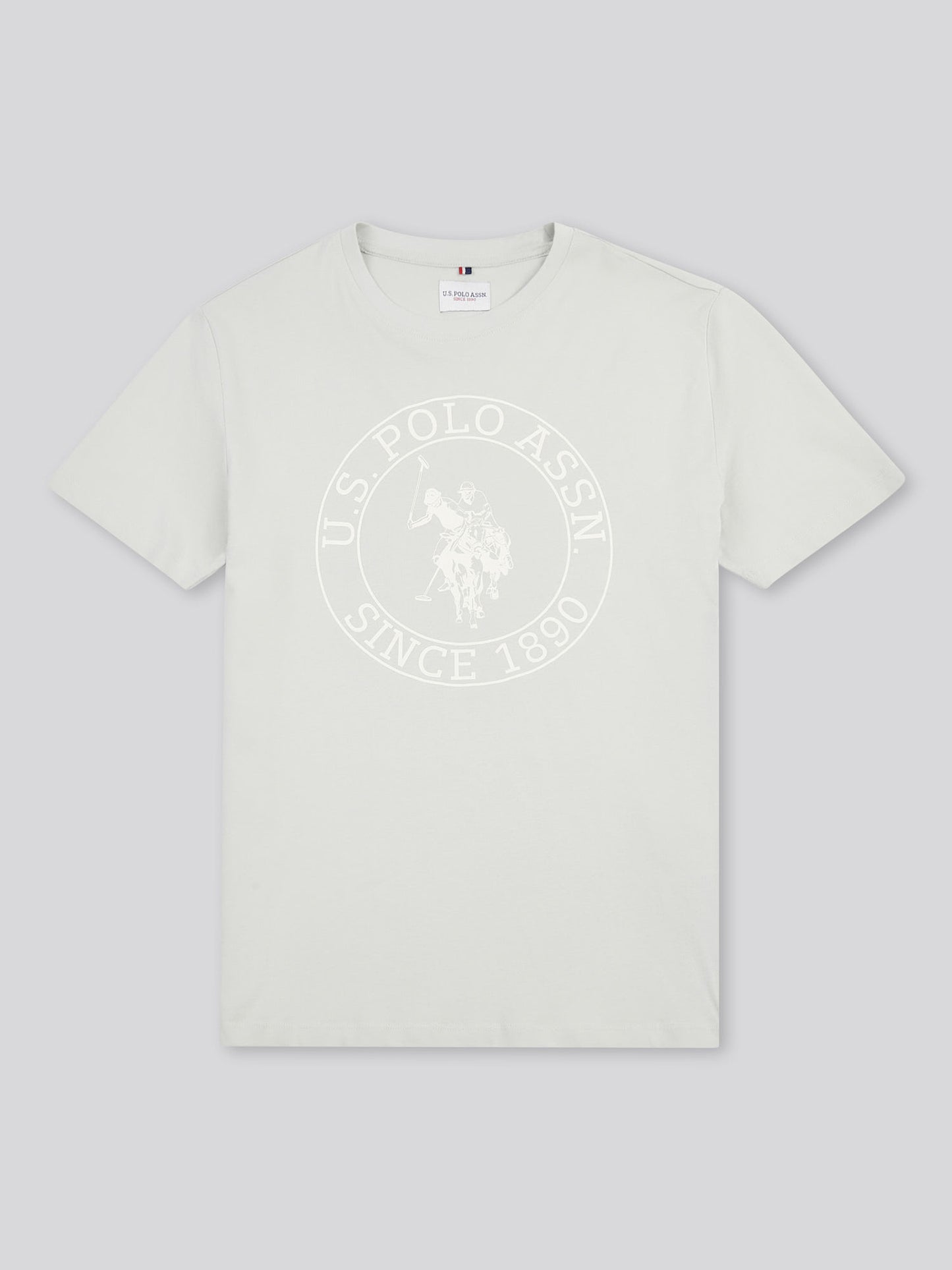 Mens Circle Print T-Shirt in Northern Droplet