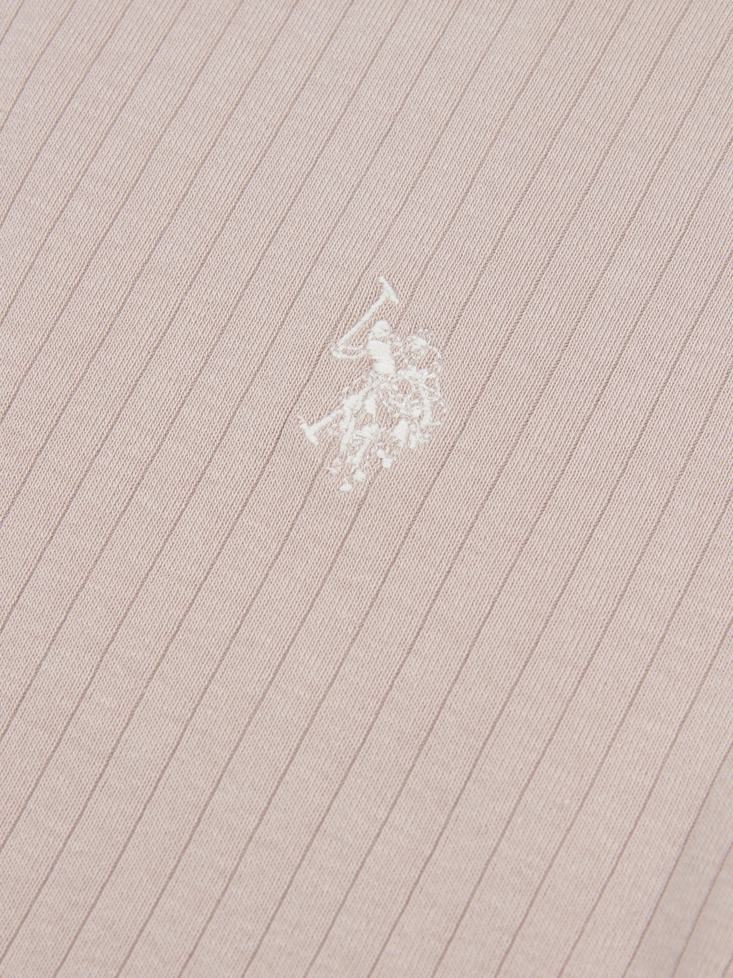 Mens Rib Texture T-Shirt in Atmosphere