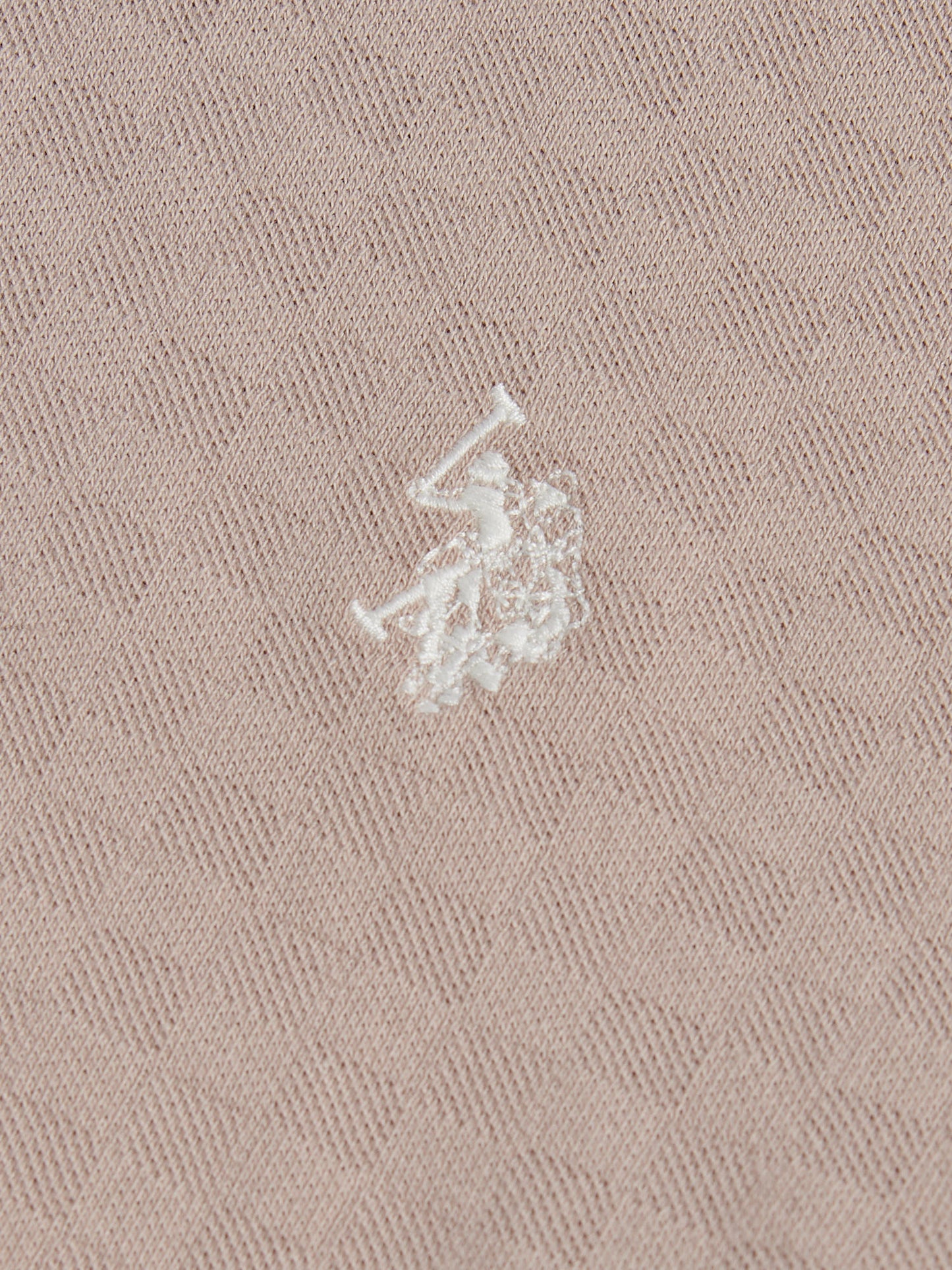 Mens Check Texture T-Shirt in Atmosphere