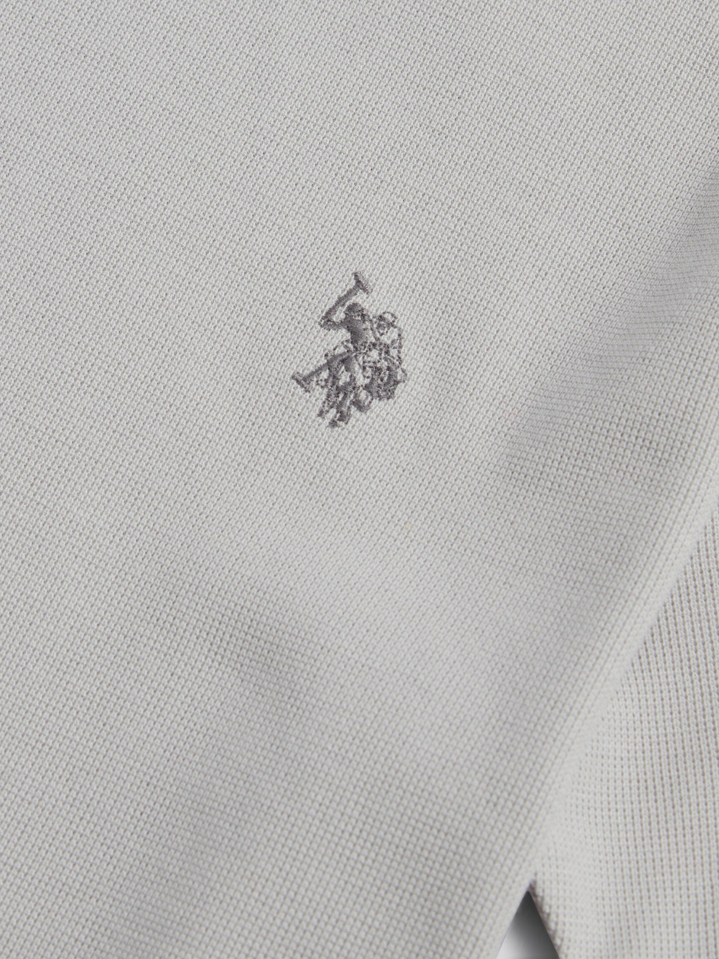 Mens Knit Texture Jersey T-Shirt in High Rise