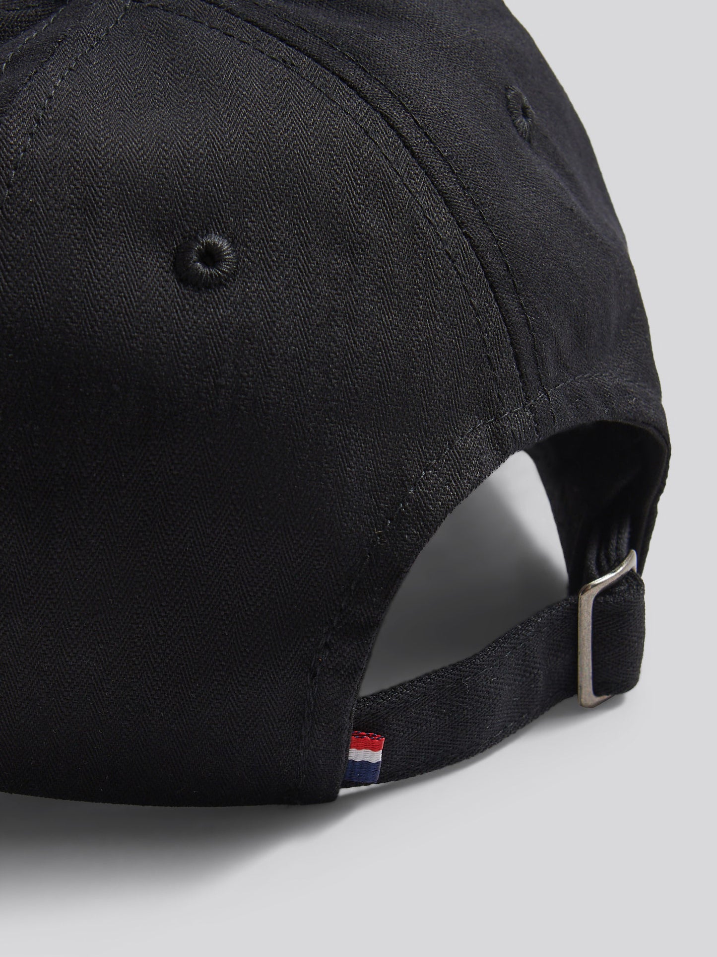 Mens Herringbone Cap in Black