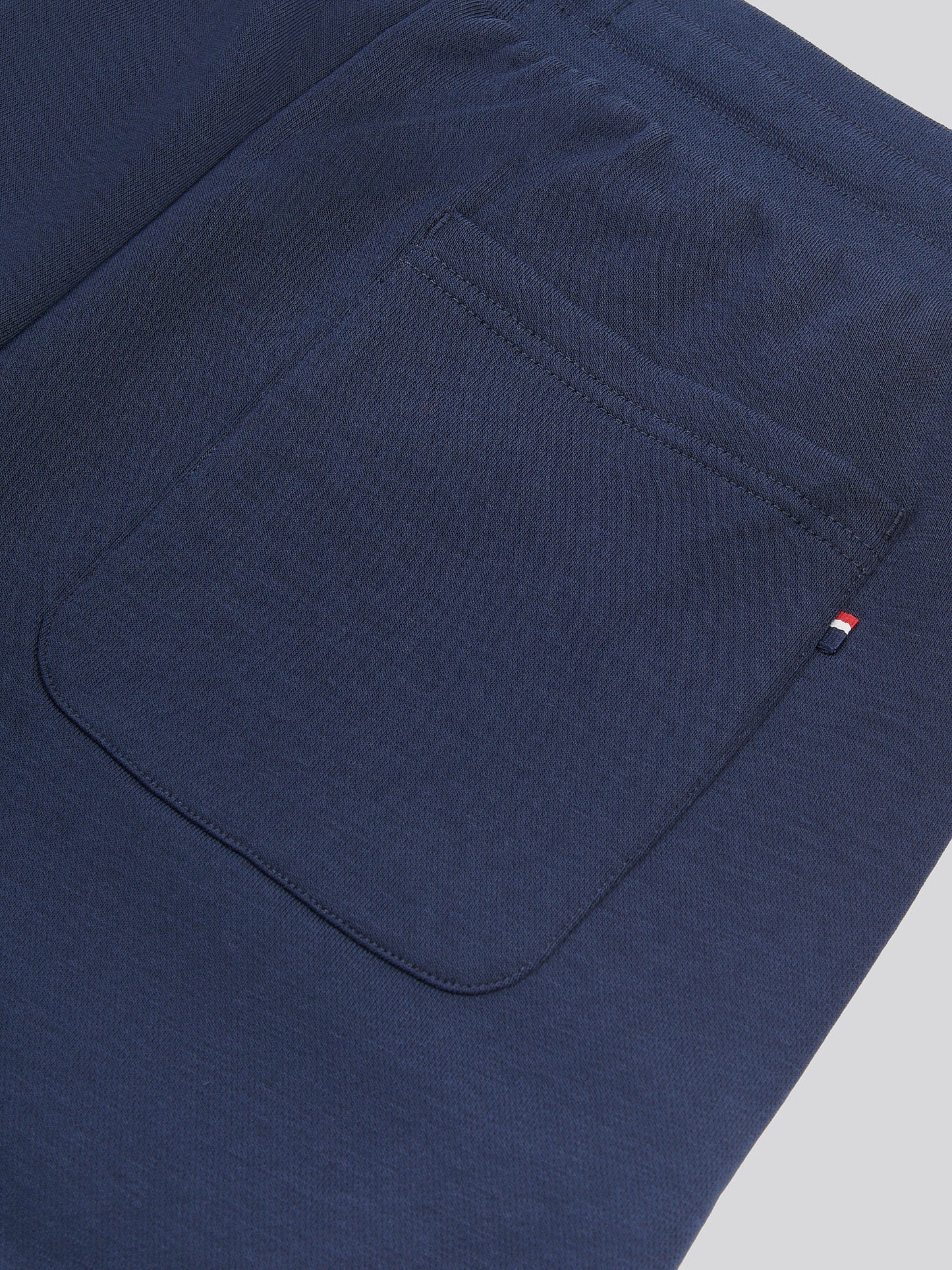 Mens Double Horsemen Straight Leg Jogger in Dark Sapphire Navy / Haute Red DHM
