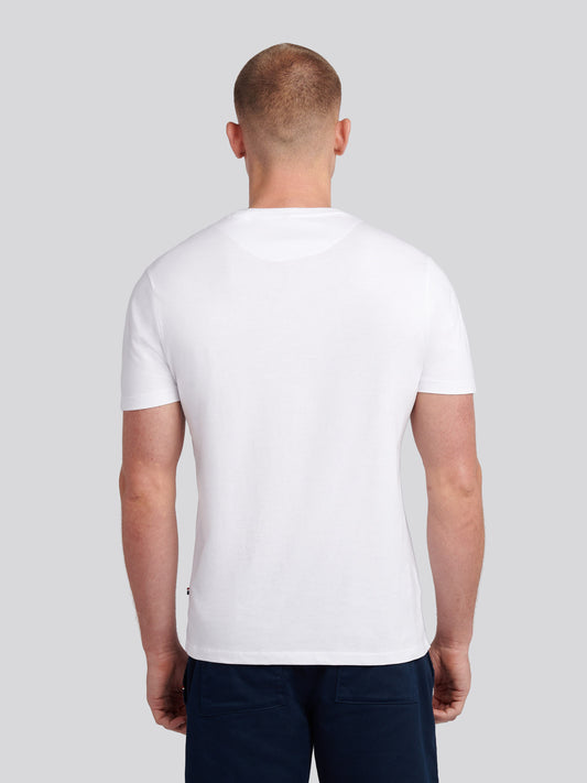 Mens Heritage Graphic T-Shirt in Bright White