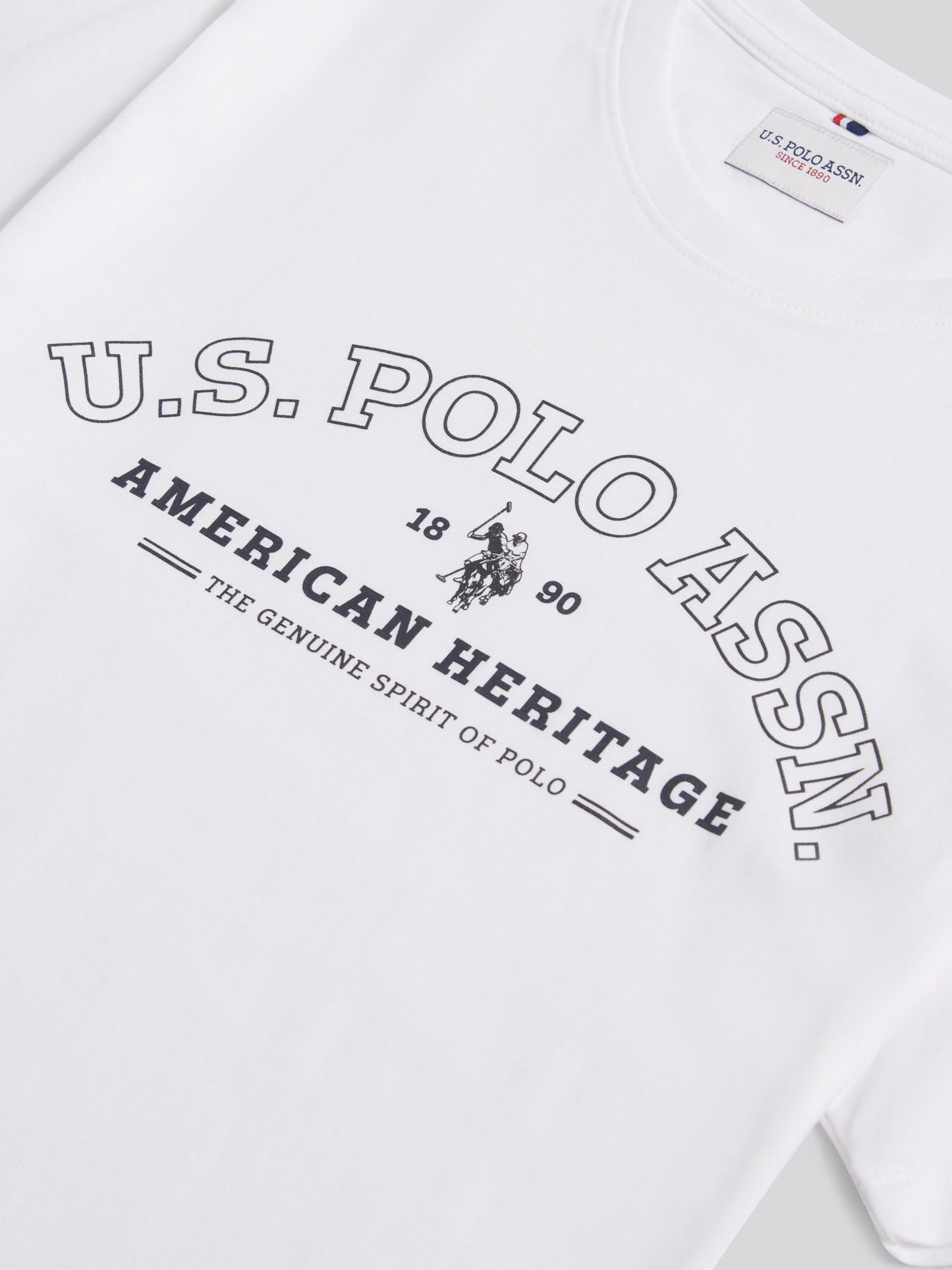 Mens Heritage Graphic T-Shirt in Bright White