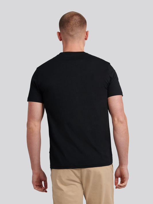 Mens Heritage Graphic T-Shirt in Black
