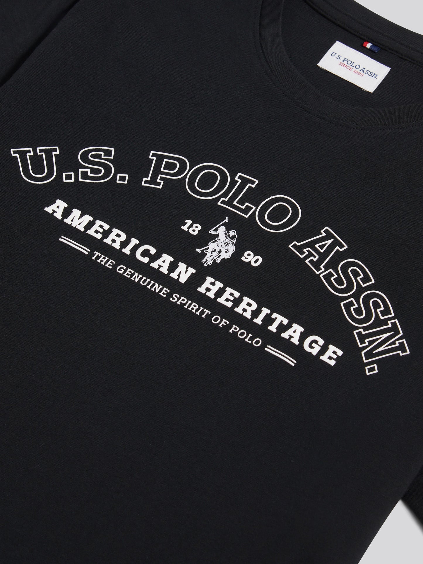 Mens Heritage Graphic T-Shirt in Black