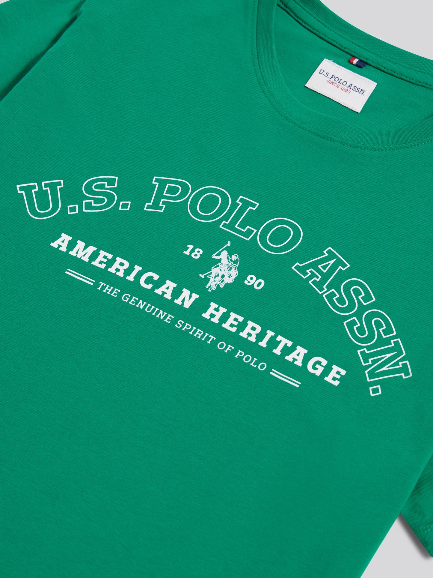 Mens Heritage Graphic T-Shirt in Lush Meadow