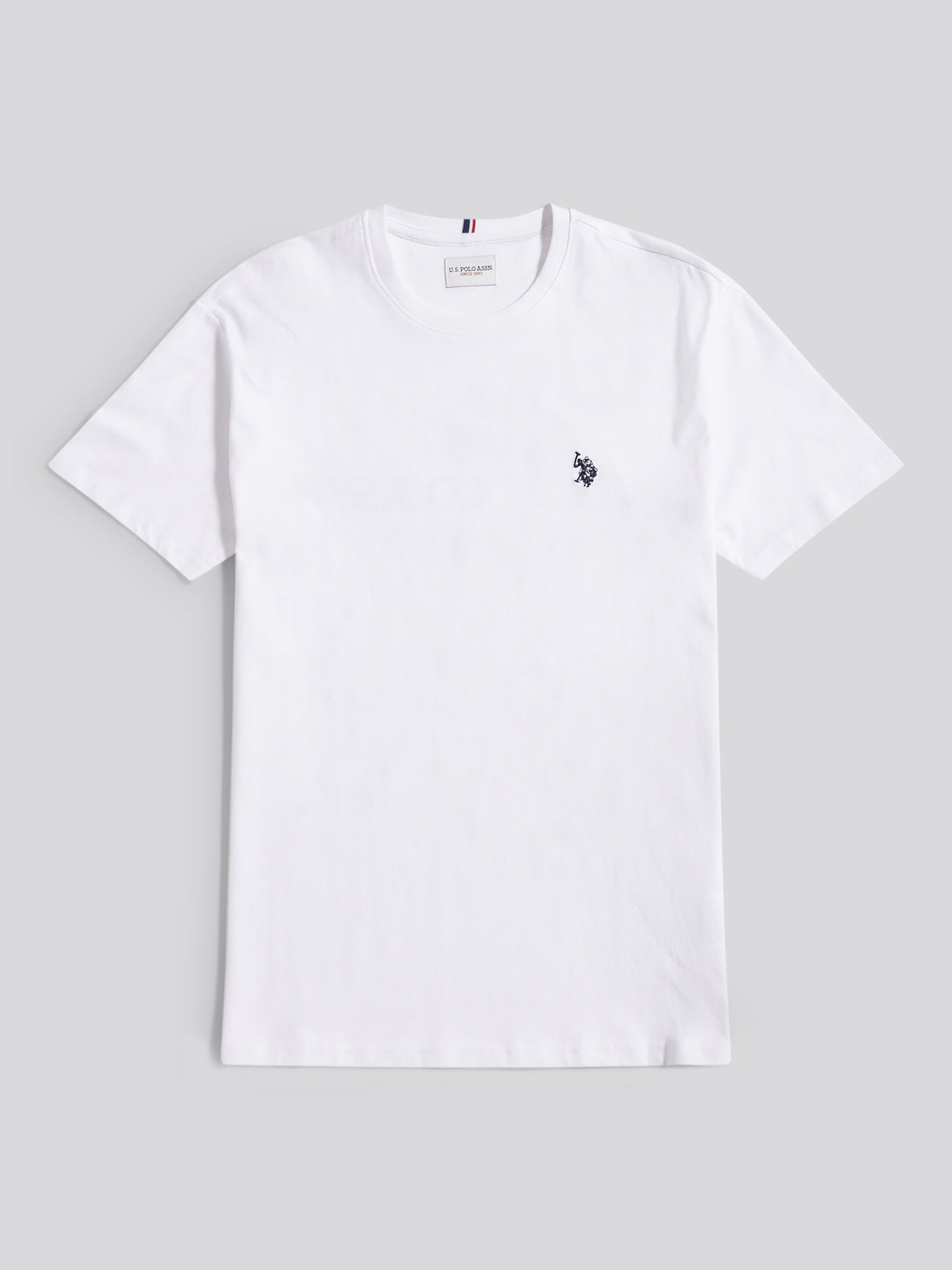 Mens USPA Back Graphic T-Shirt in Bright White