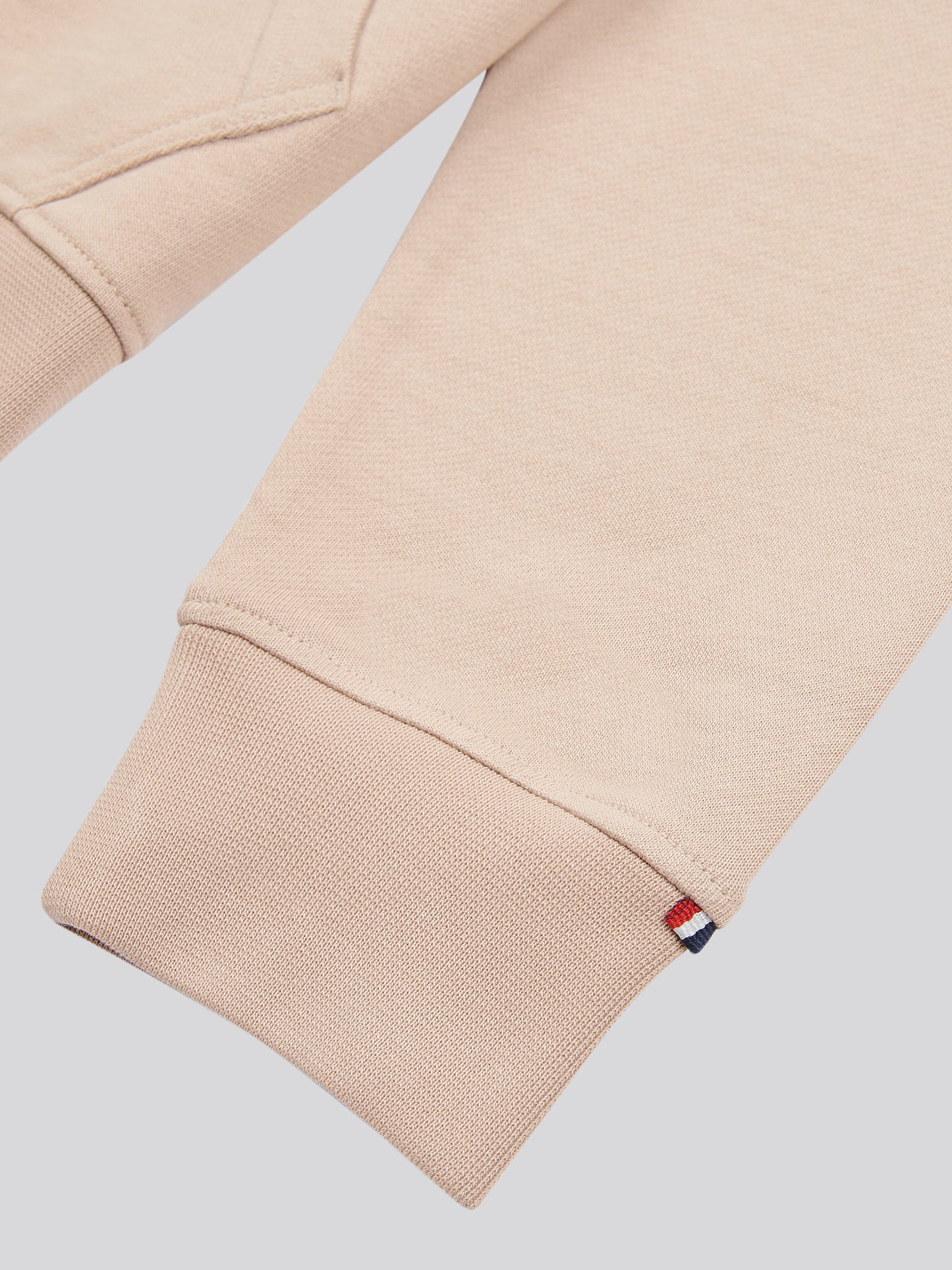 Mens Double Horsemen Loopback Hoodie Doeskin