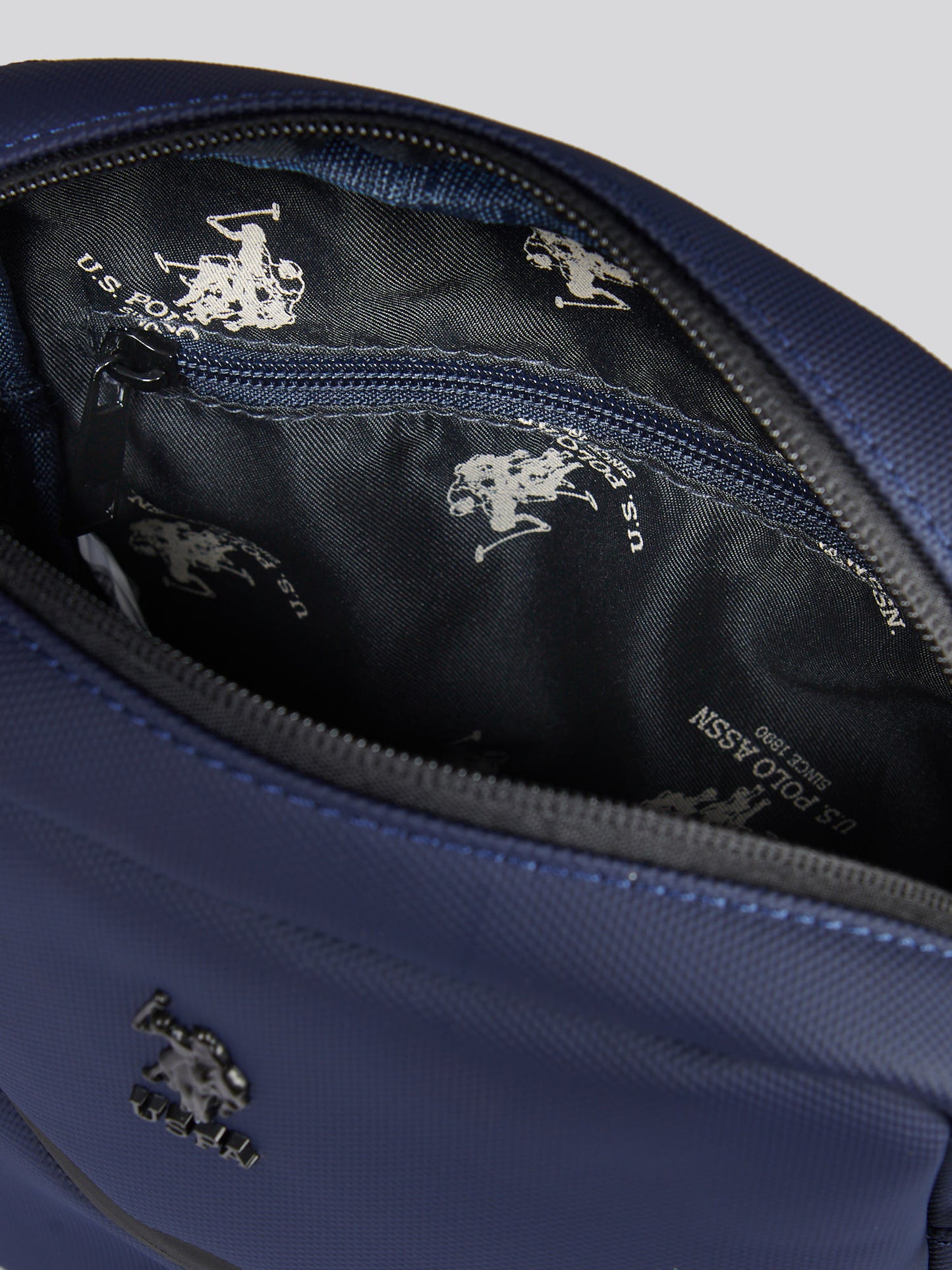 Mens Arrowhead Crossbody Bag in Navy