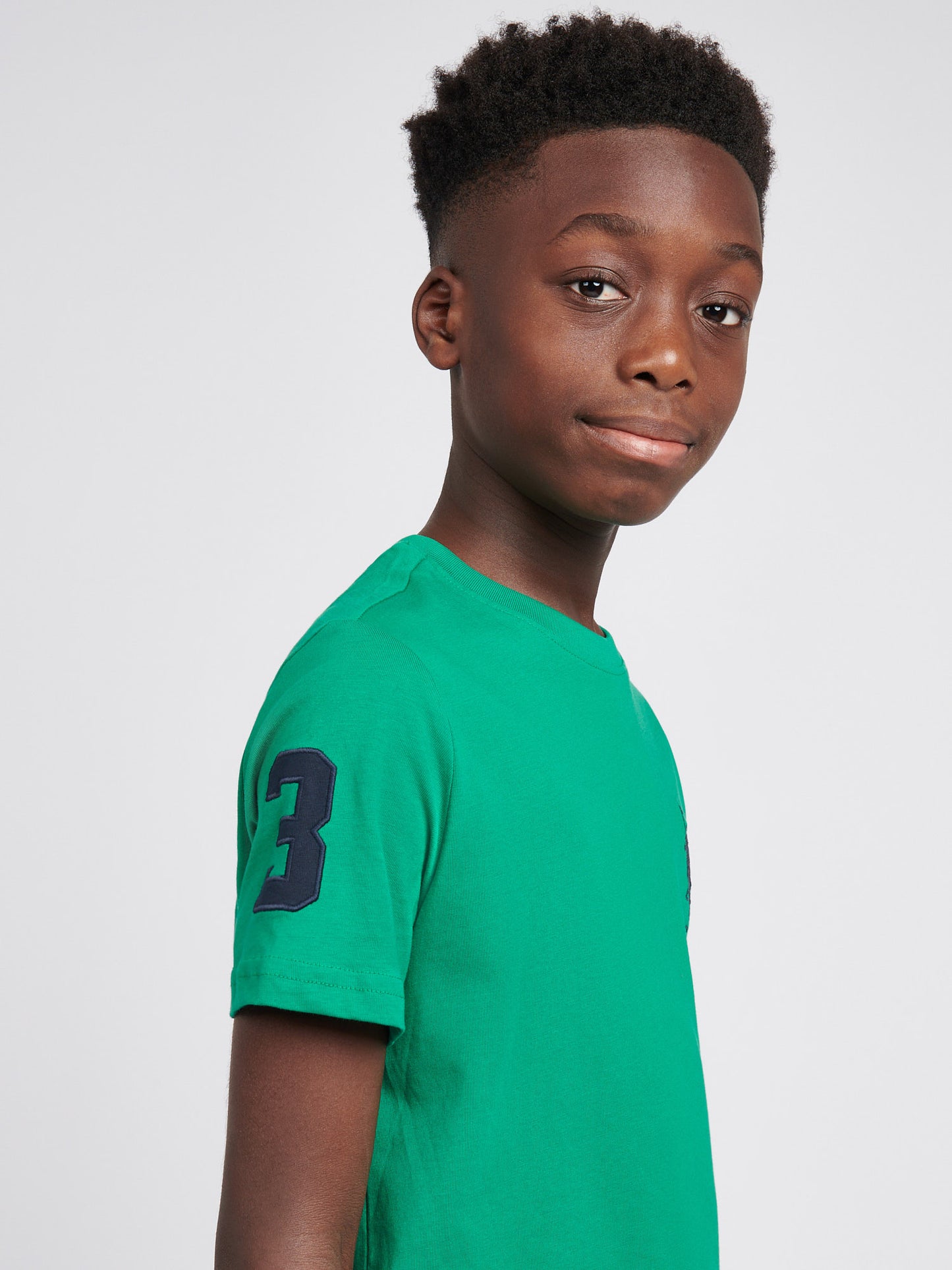 Boys Player 3 T-Shirt in Lush Meadow