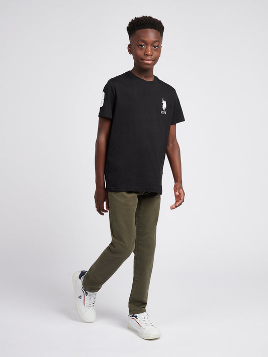 Boys Classic Chino in Forest Night