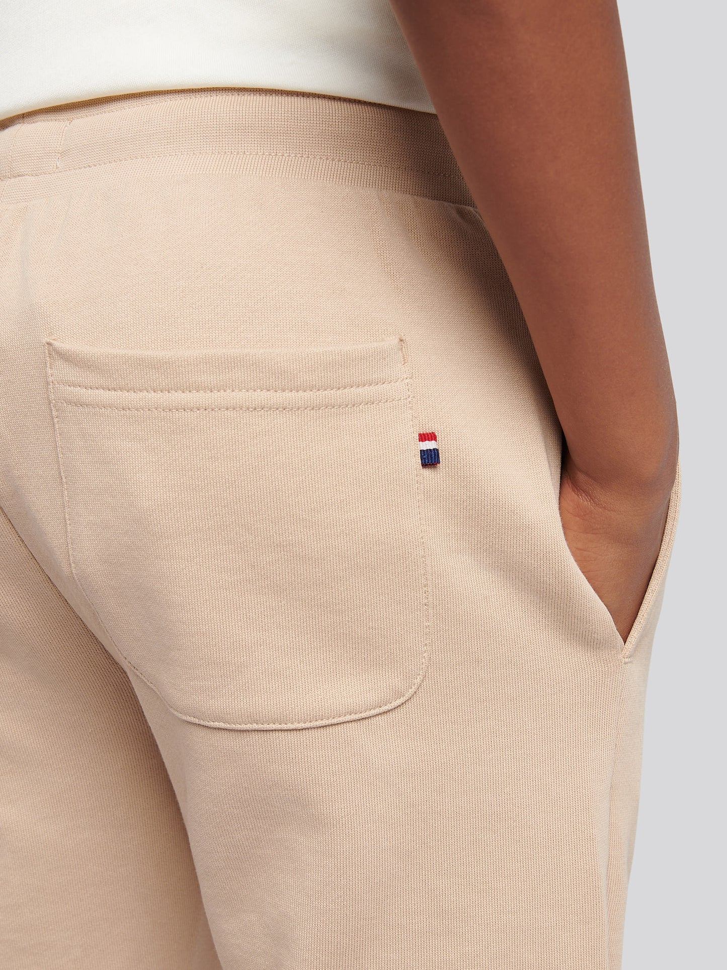 Boys Double Horsemen Jogger in Doeskin