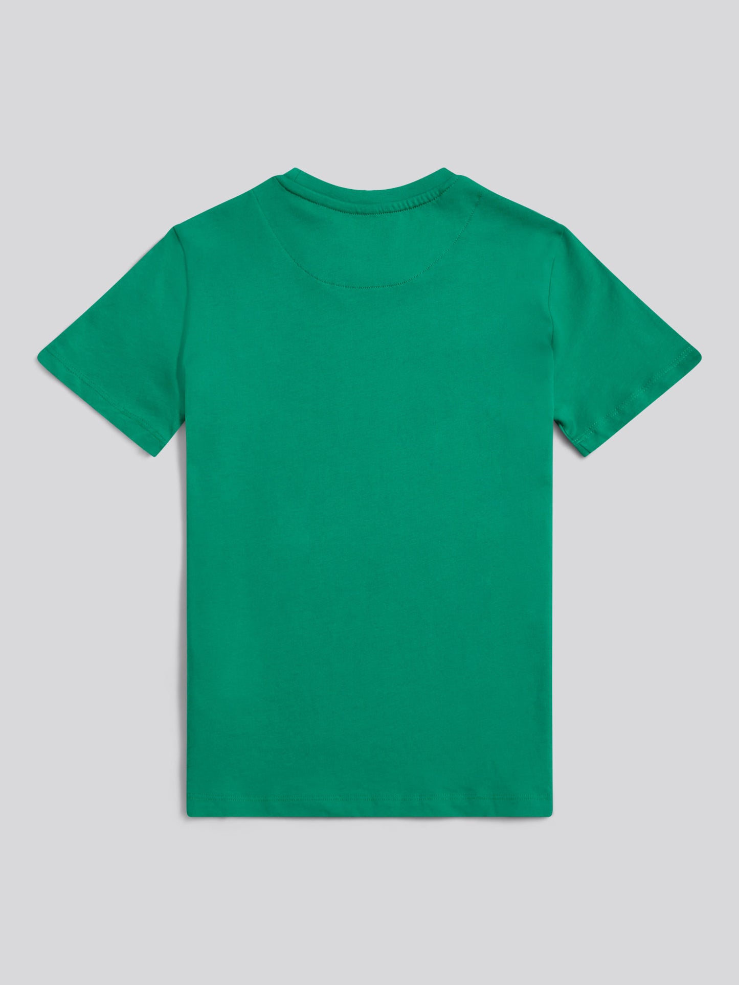 Boys Double Horsemen Graphic T-Shirt in Lush Meadow