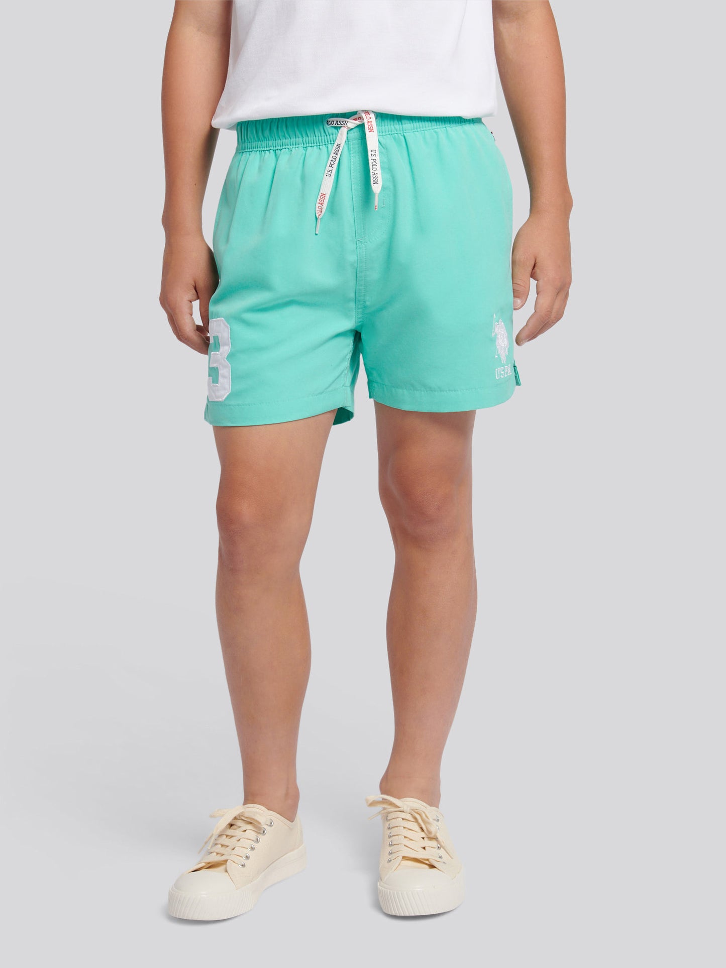 Boys Player 3 Swim Short in Pool Blue