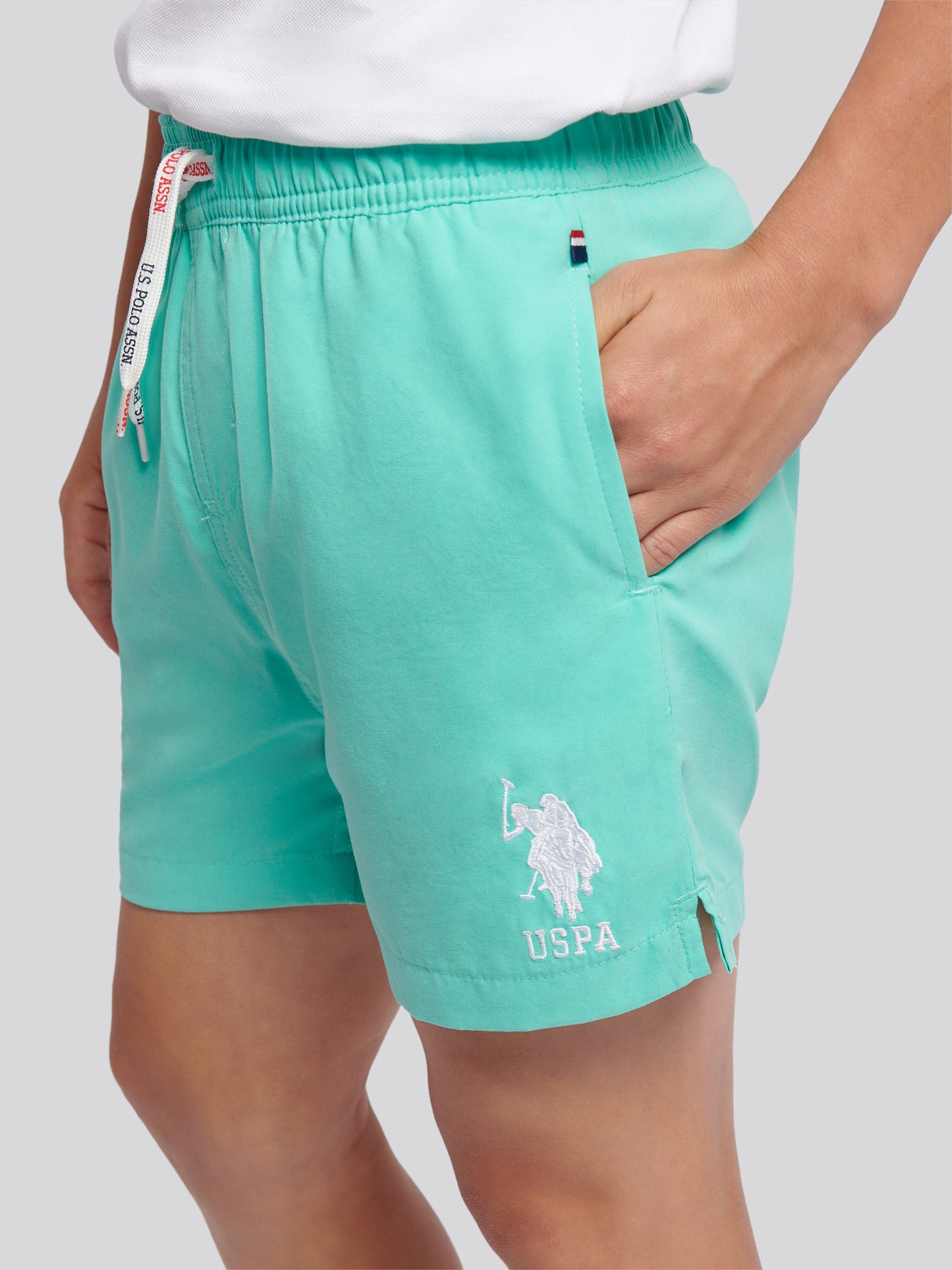 Boys Player 3 Swim Short in Pool Blue
