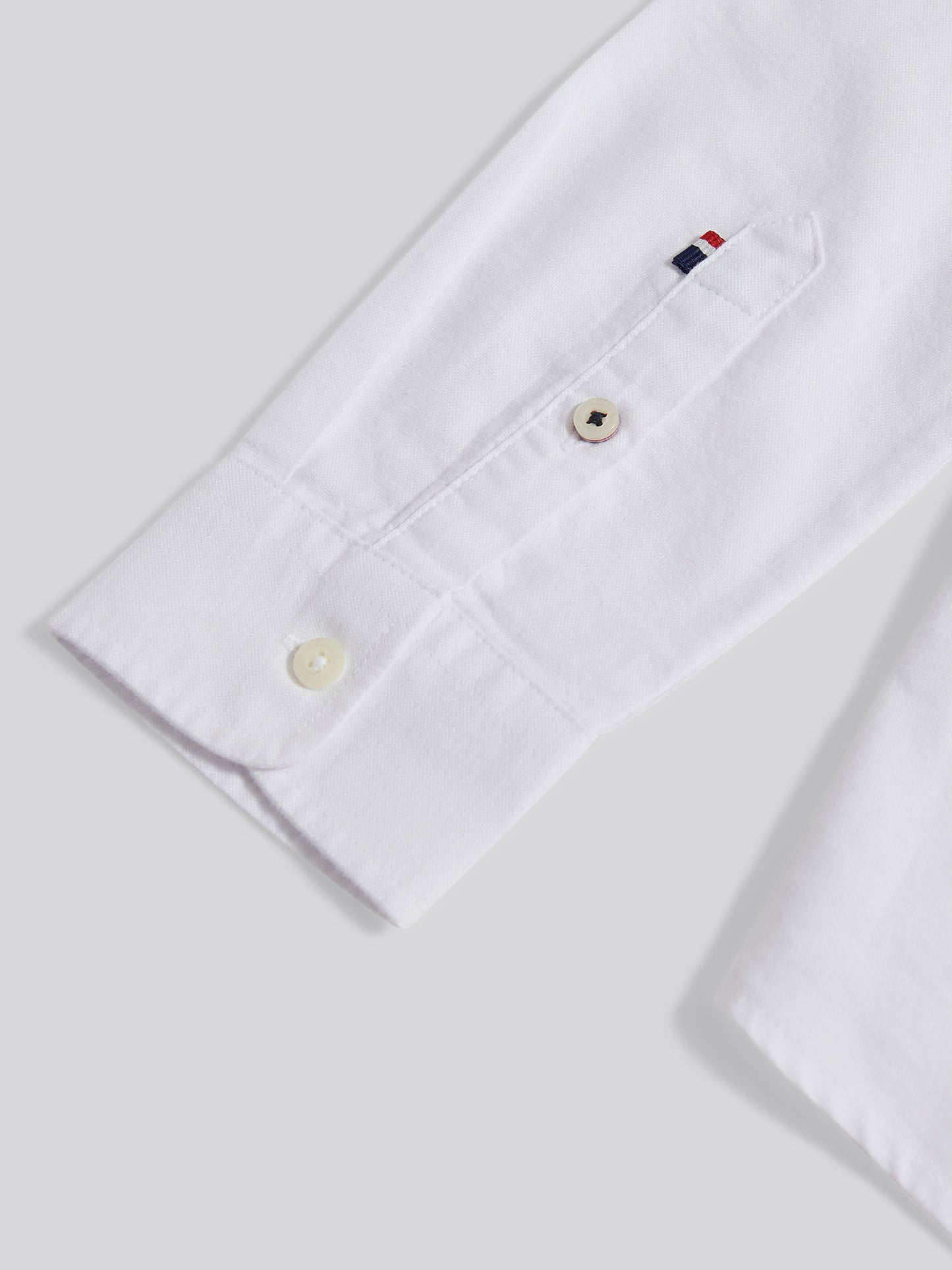 Boys Oxford Shirt in Bright White