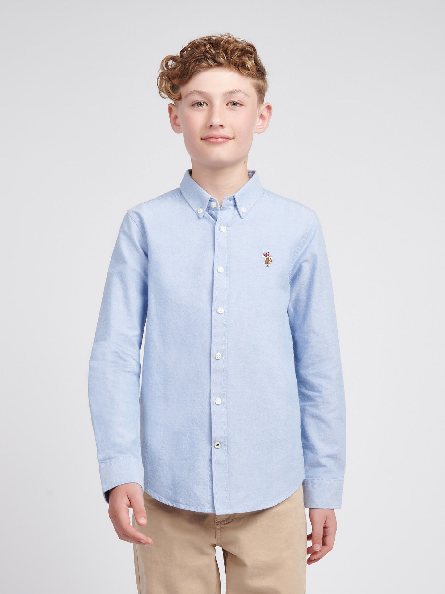 Boys Oxford Shirt in Blue Yonder