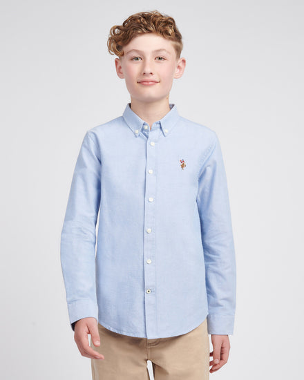 Boys Oxford Shirt in Blue Yonder