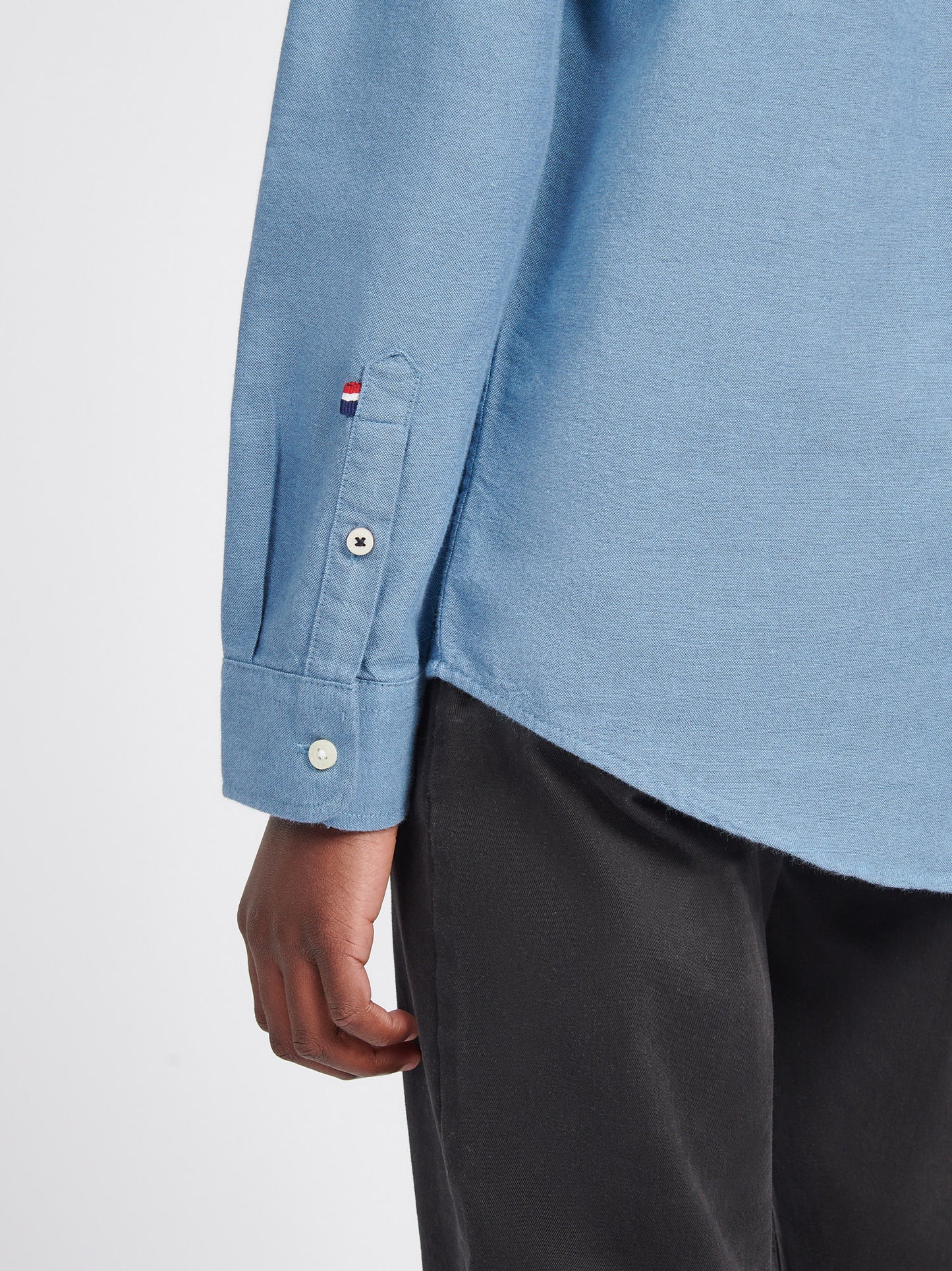 Boys Oxford Shirt in Vintage Indigo