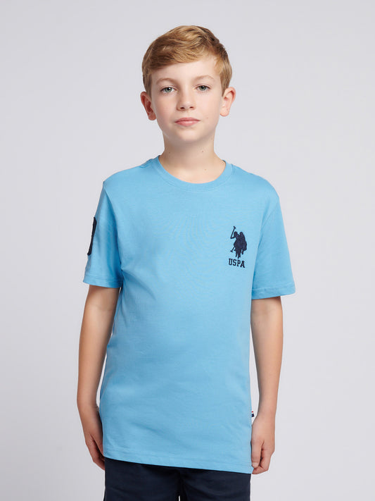 Boys Player 3 T-Shirt in Heritage Blue