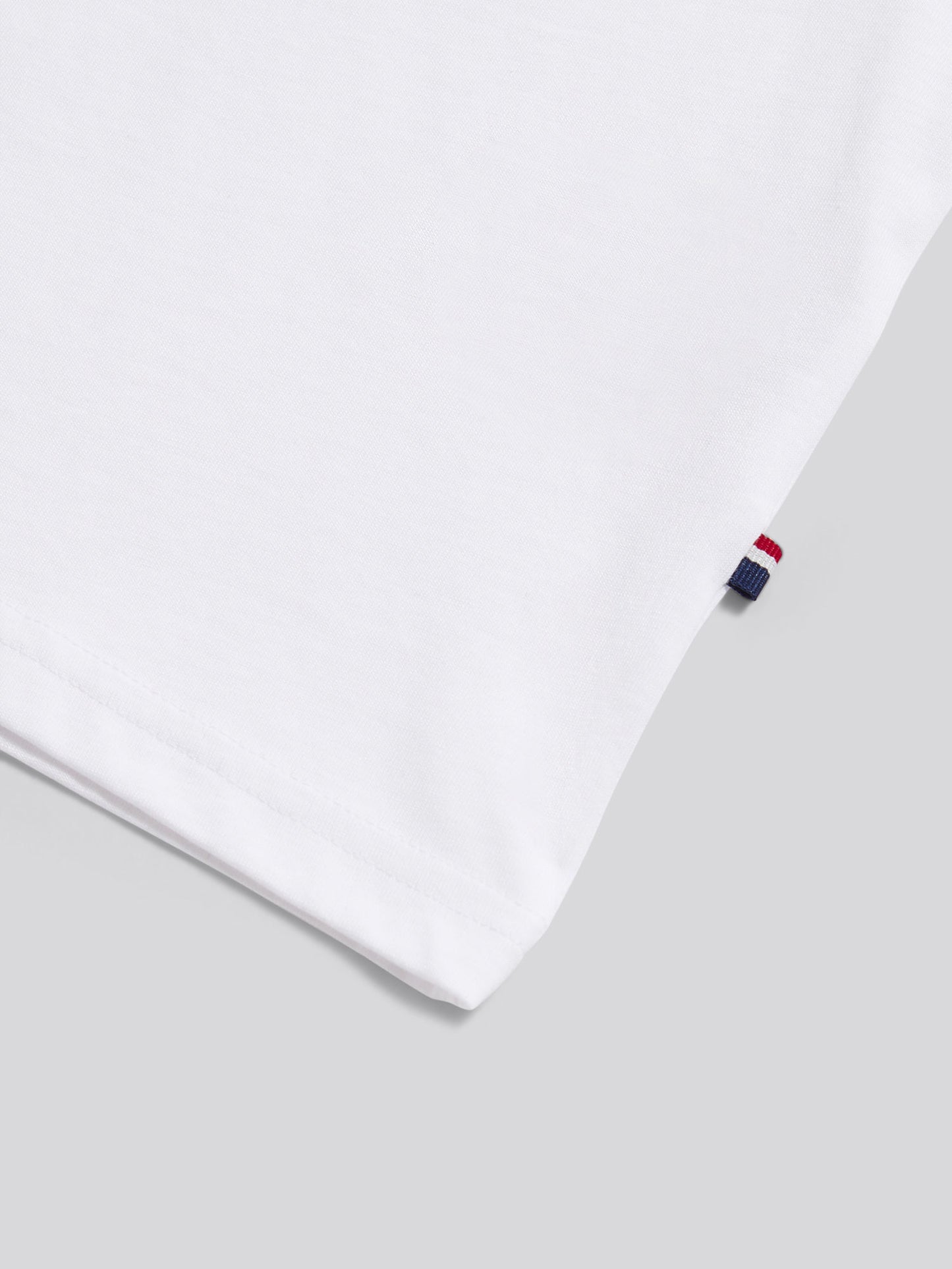 Boys Player 3 T-Shirt in White / Dark Sapphire Navy DHM