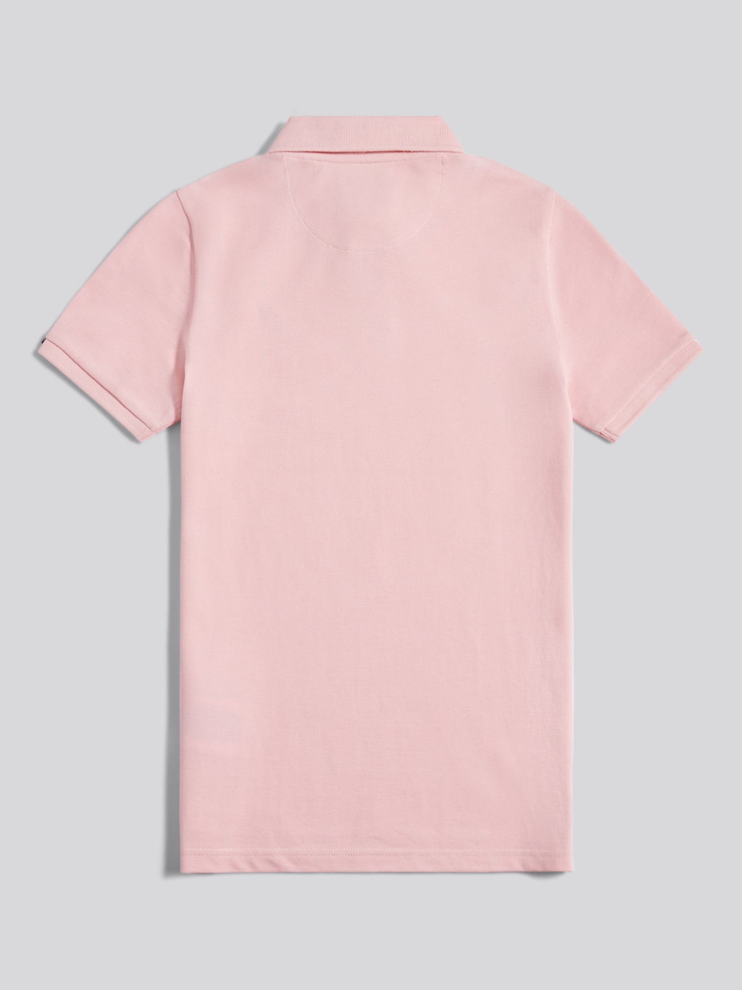 Boys Double Horsemen Polo Shirt in Tickled Pink