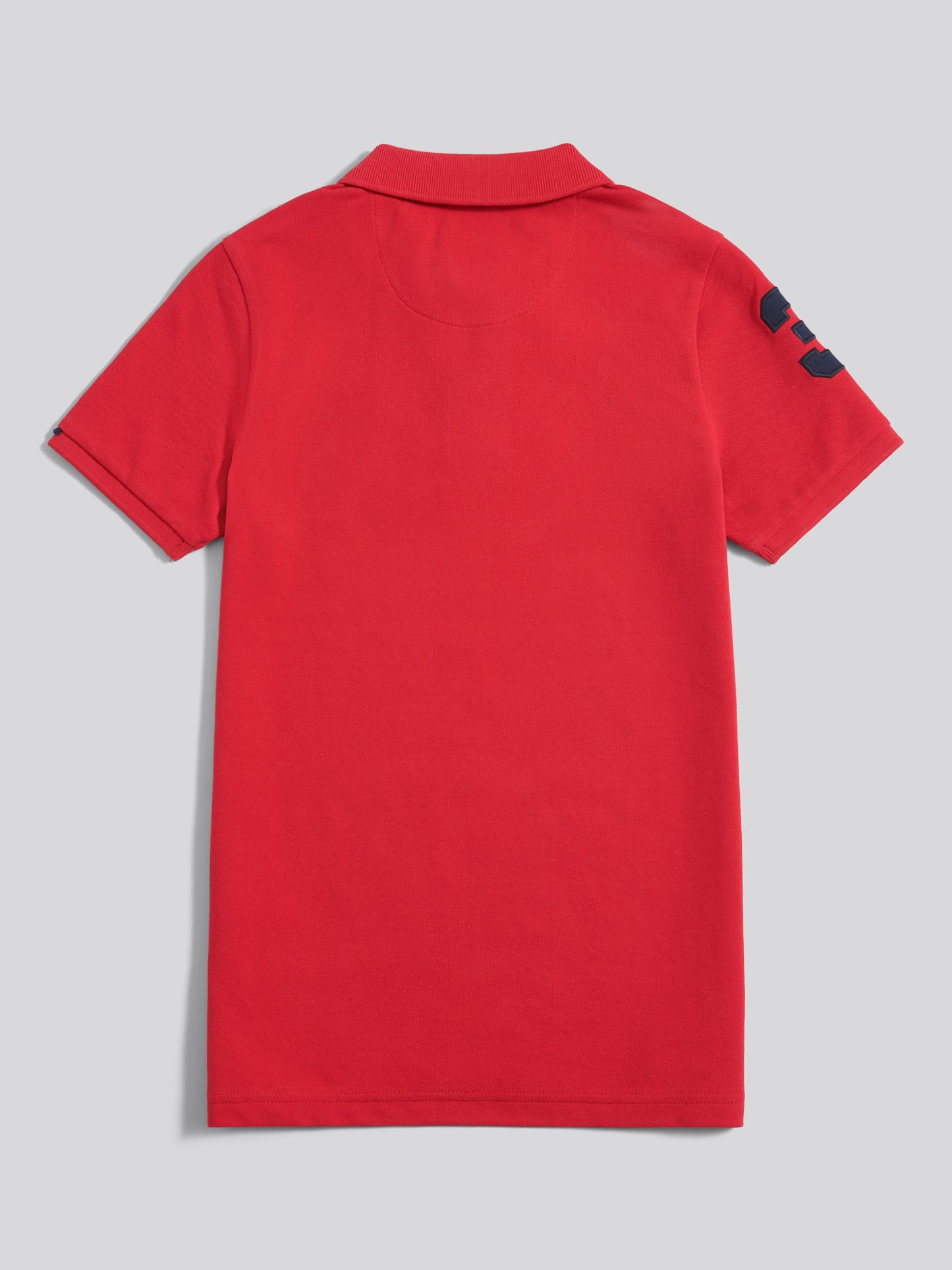 Boys Player 3 Polo Shirt in Haute Red