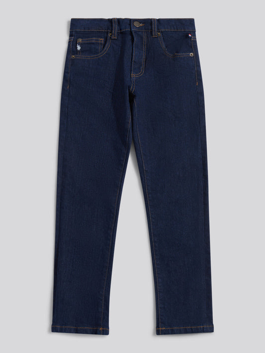 Boys Classic Fit Jean in Rinse Wash