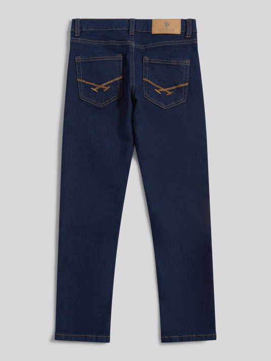 Boys Classic Fit Jean in Rinse Wash