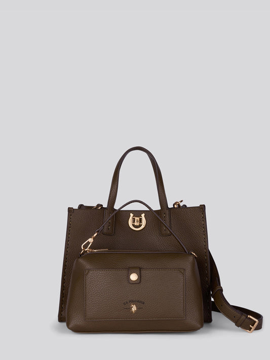 Womens Middleton Double Handle Bag in Stone