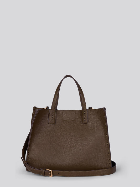 Womens Middleton Double Handle Bag in Stone