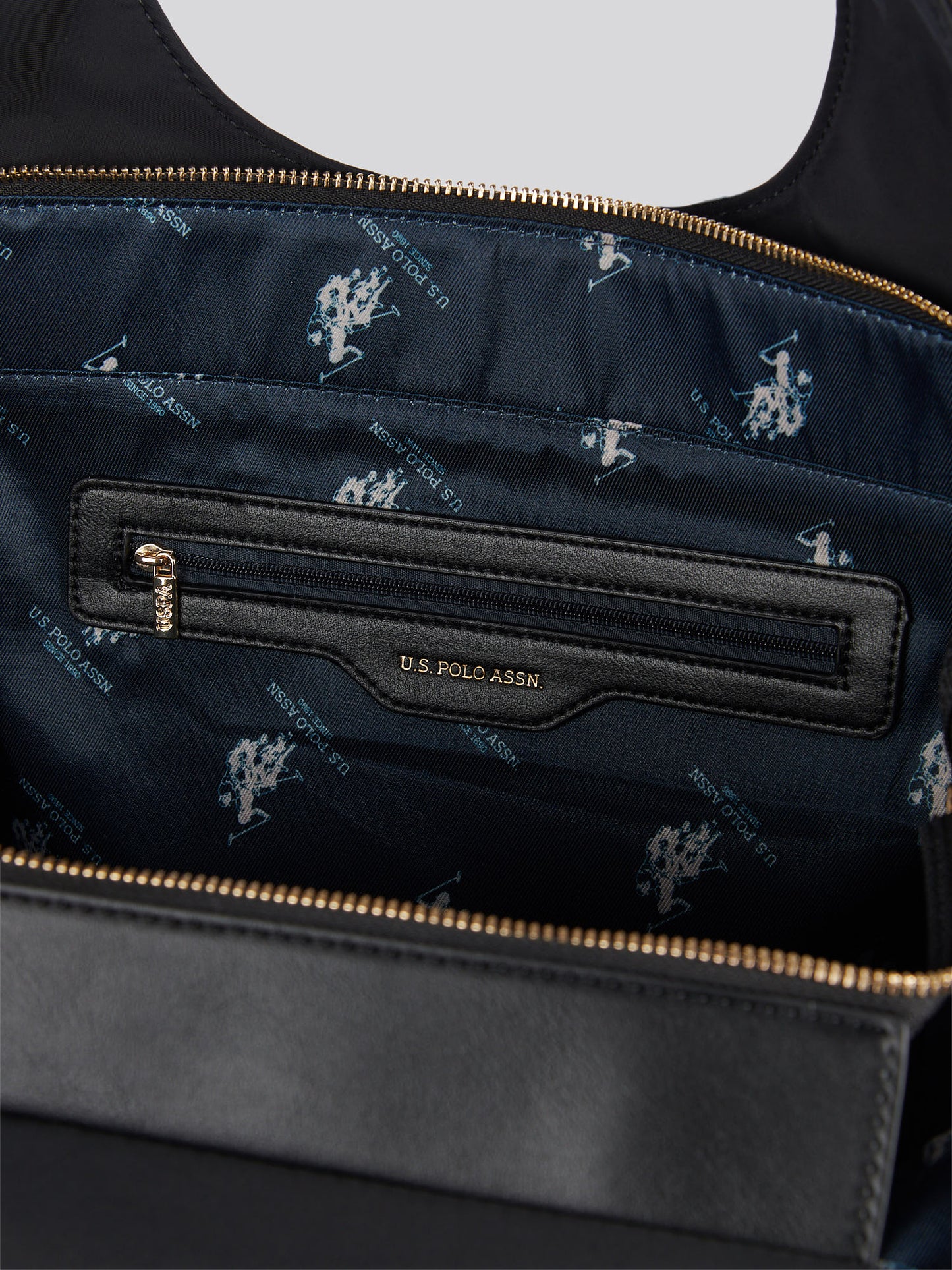 Womens Houston Large Double Handle Bag in Black