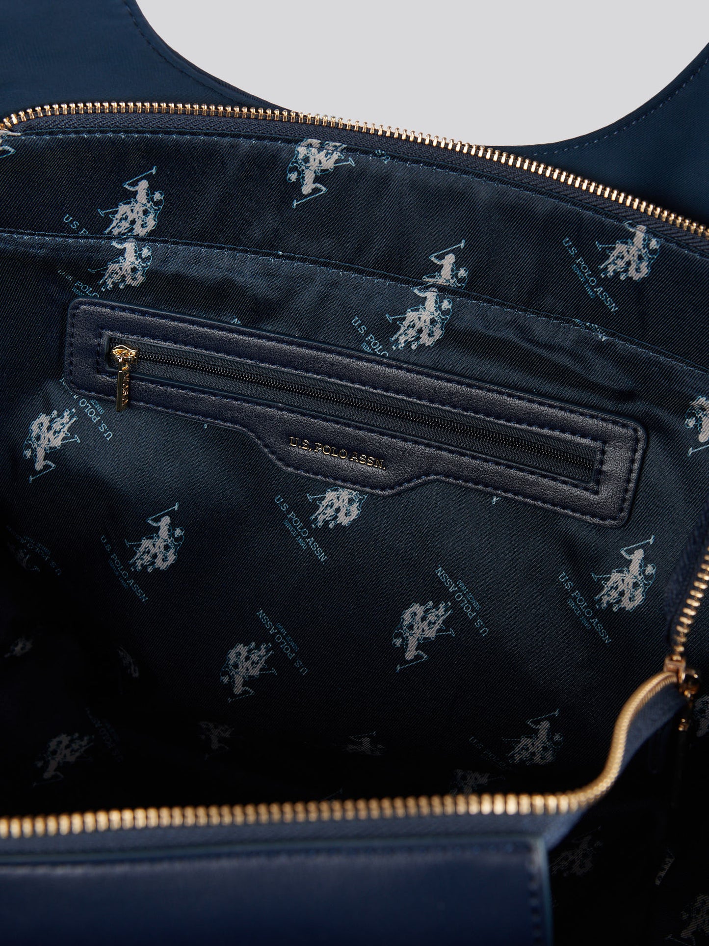 Womens Houston Large Double Handle Bag in Navy