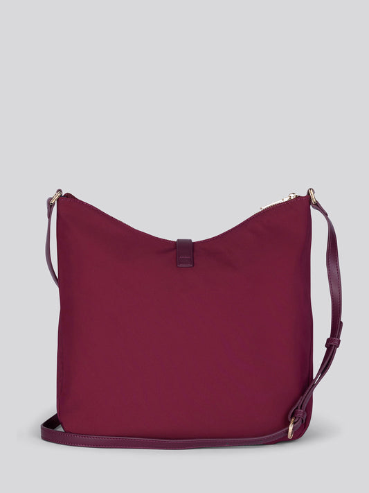 Womens Houston Hobo Bag in Wine