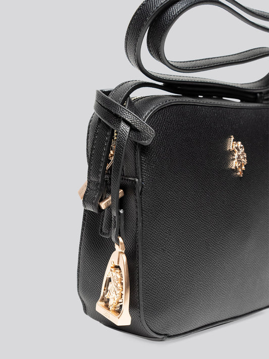 Womens Jones Crossbody Bag in Black