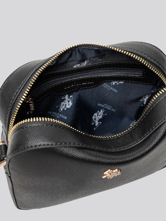 Womens Jones Crossbody Bag in Black