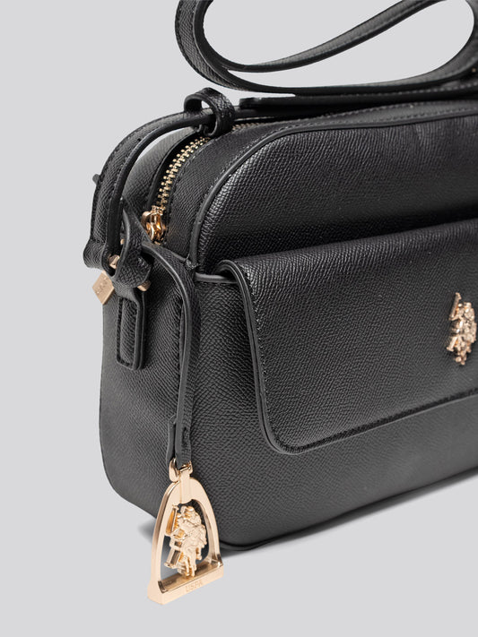 Womens Jones Crossbody Pocket Bag in Black